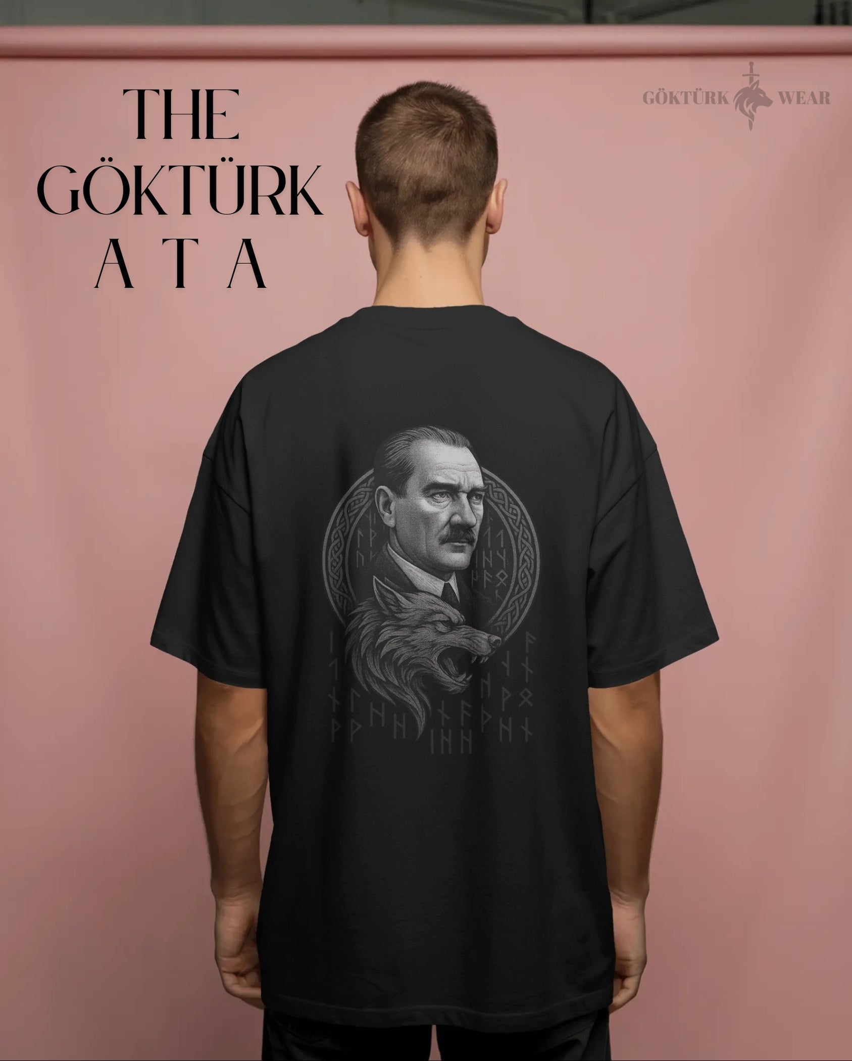 The Göktürk Ata - Unisex Oversize T-Shirt