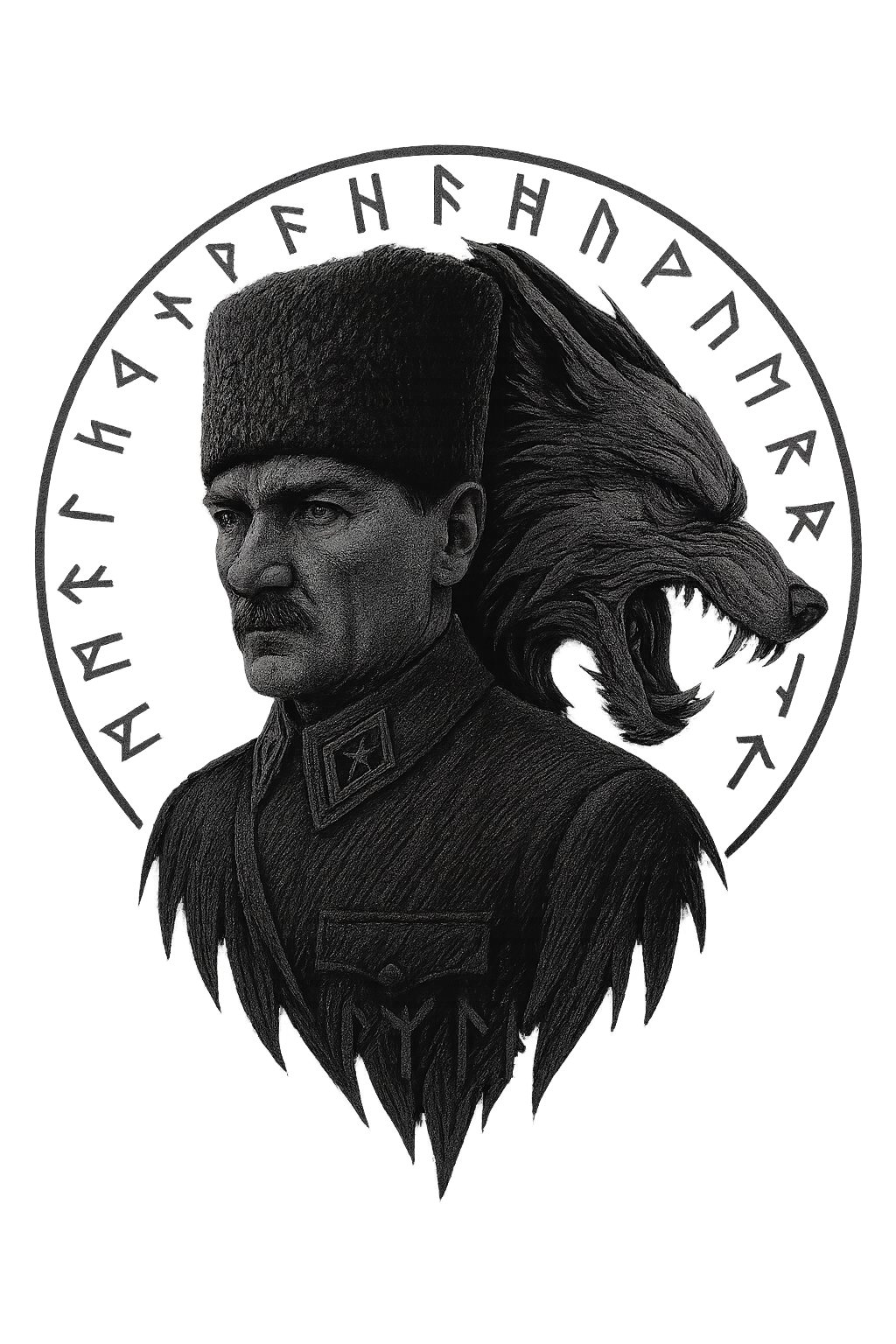 The Başkomutan - Unisex Oversize T-Shirt