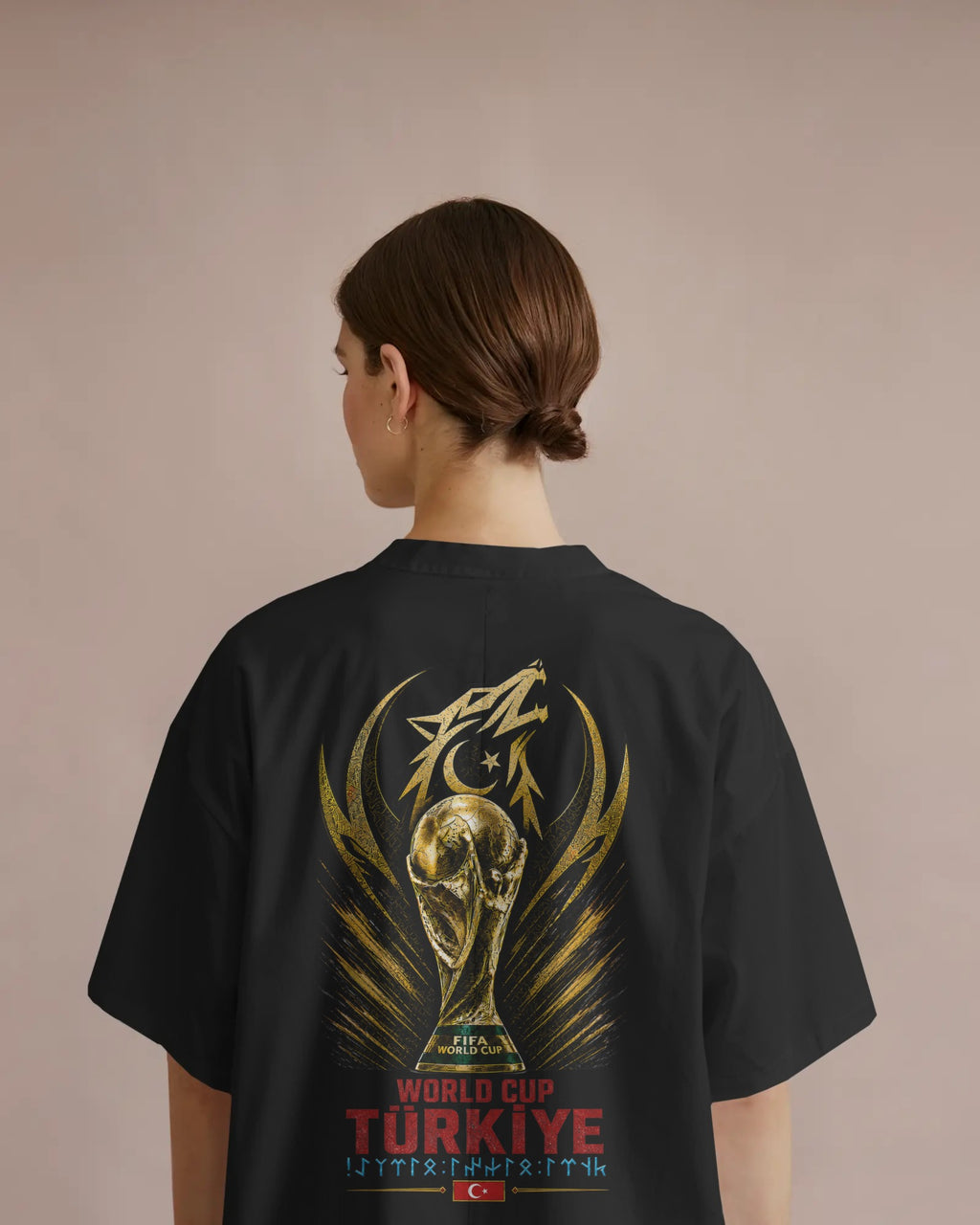 WORLD CUP : TÜRKİYE - Unisex Oversize T-Shirt
