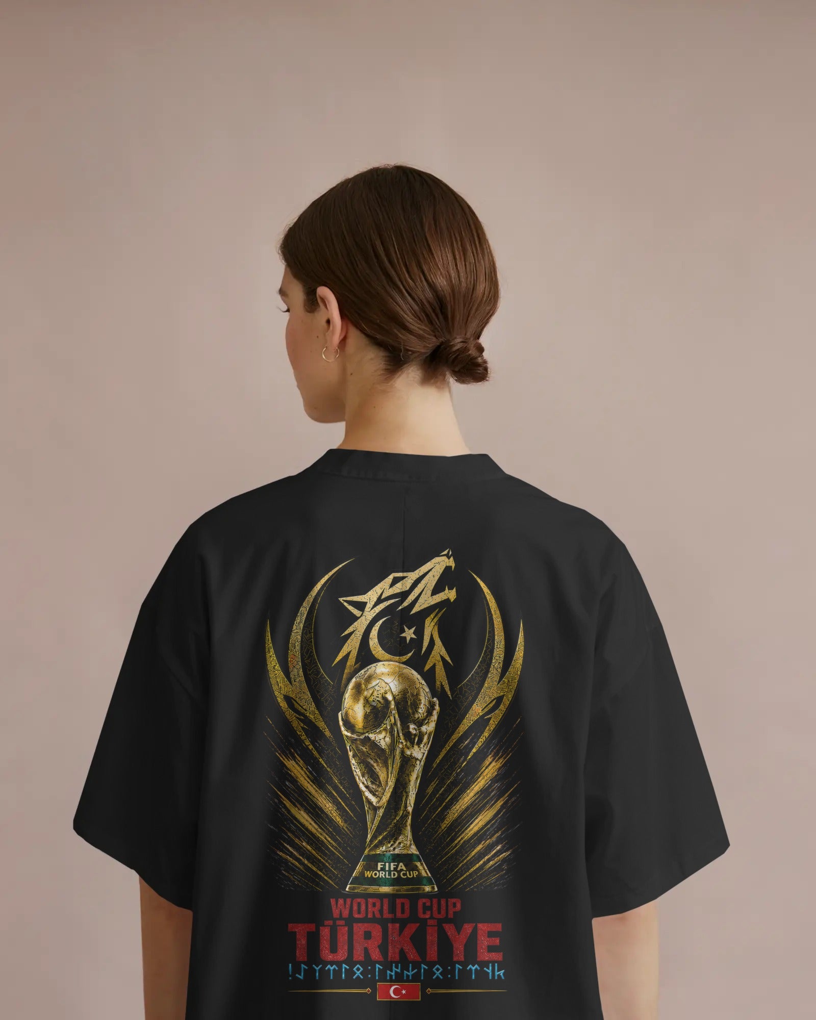 WORLD CUP : TÜRKİYE - Unisex Oversize T-Shirt