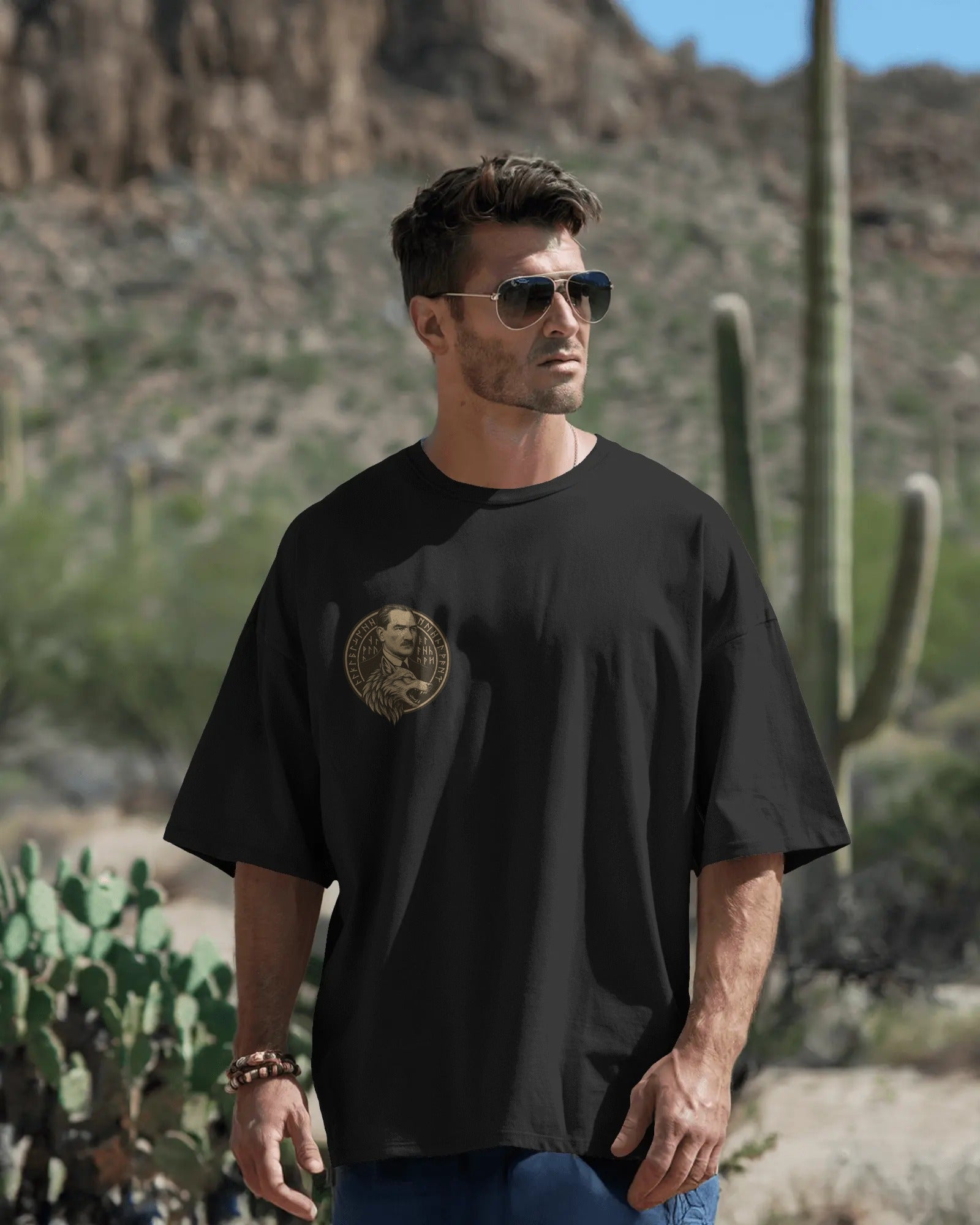 The Börü Ata - Unisex Oversize T-Shirt