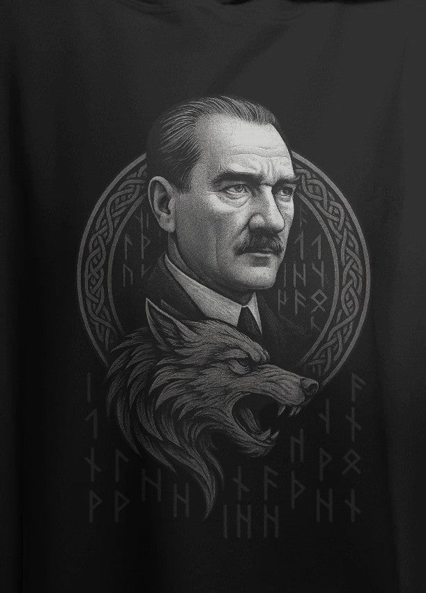 The Göktürk Ata - Unisex Oversize Hoodie