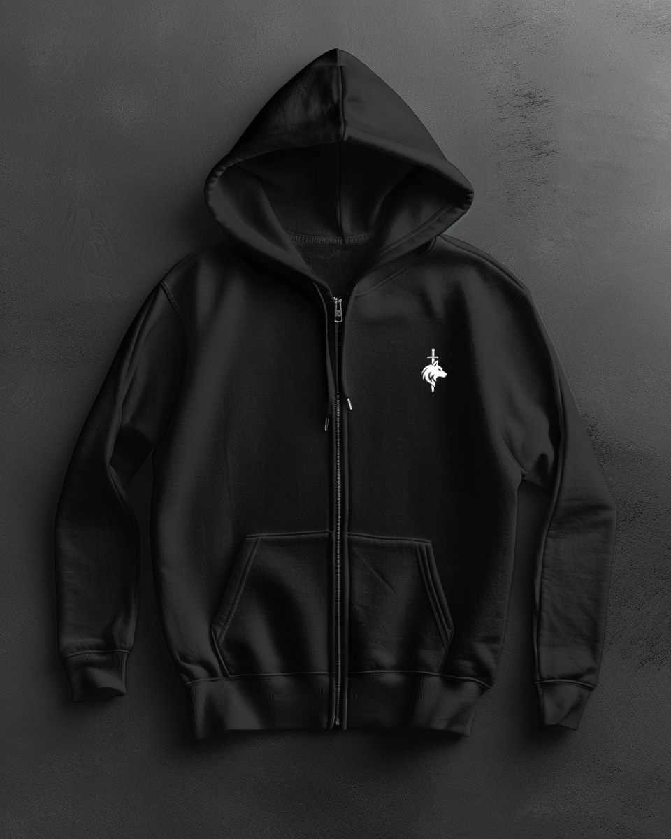 The Başkomutan - Unisex Fermuarlı Zip Hoodie