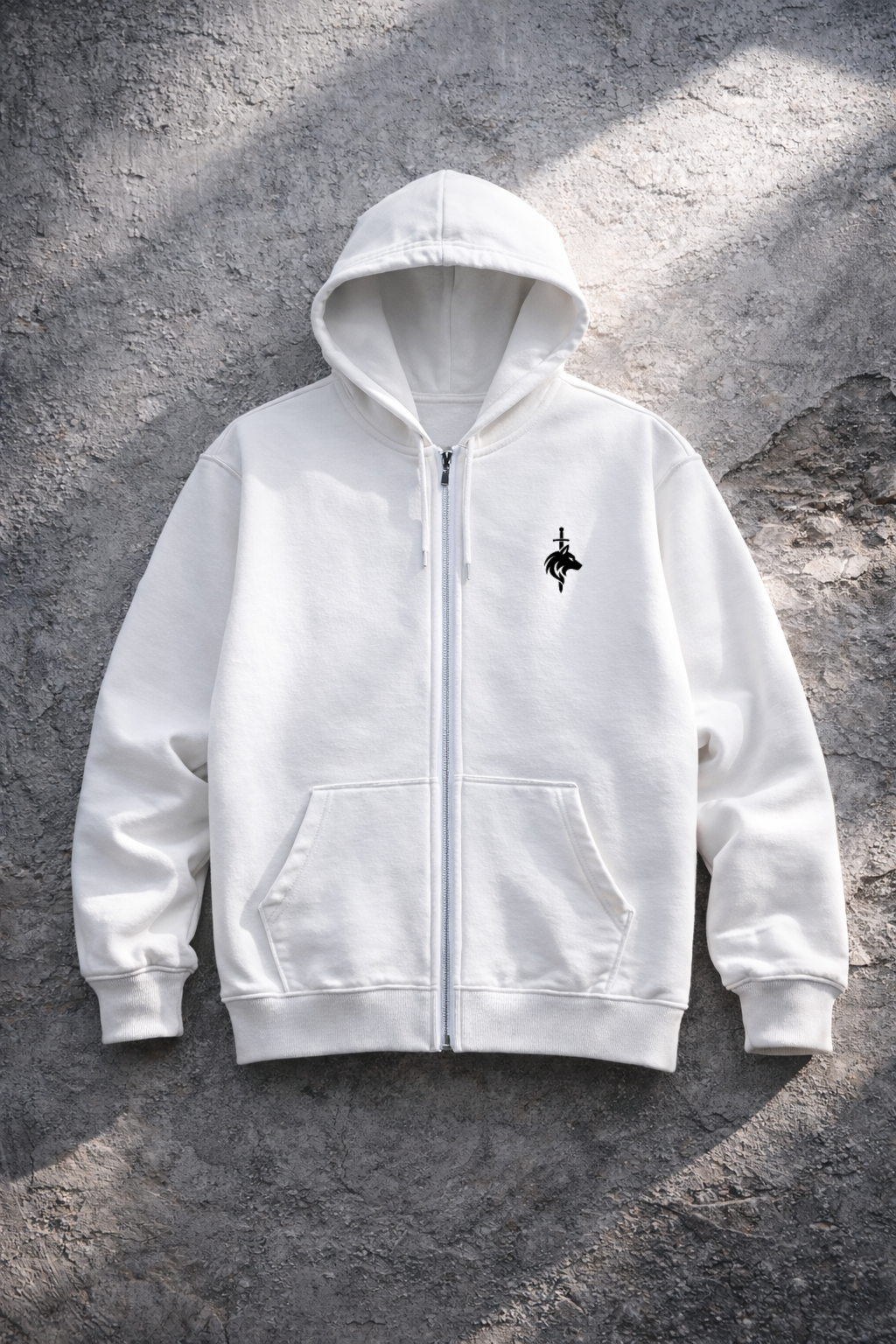 The Başkomutan - Unisex Fermuarlı Zip Hoodie