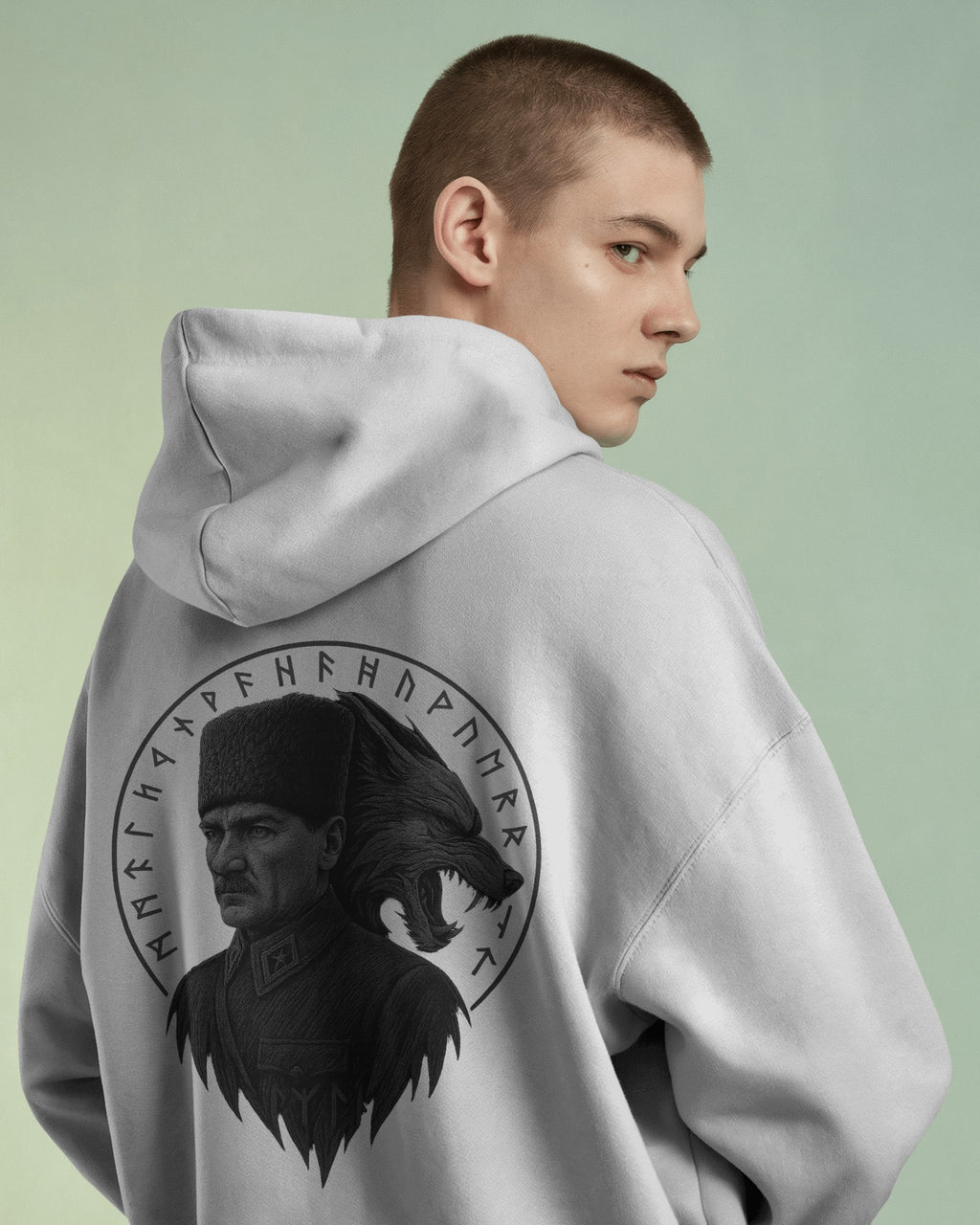 The Başkomutan - Unisex Oversize Hoodie