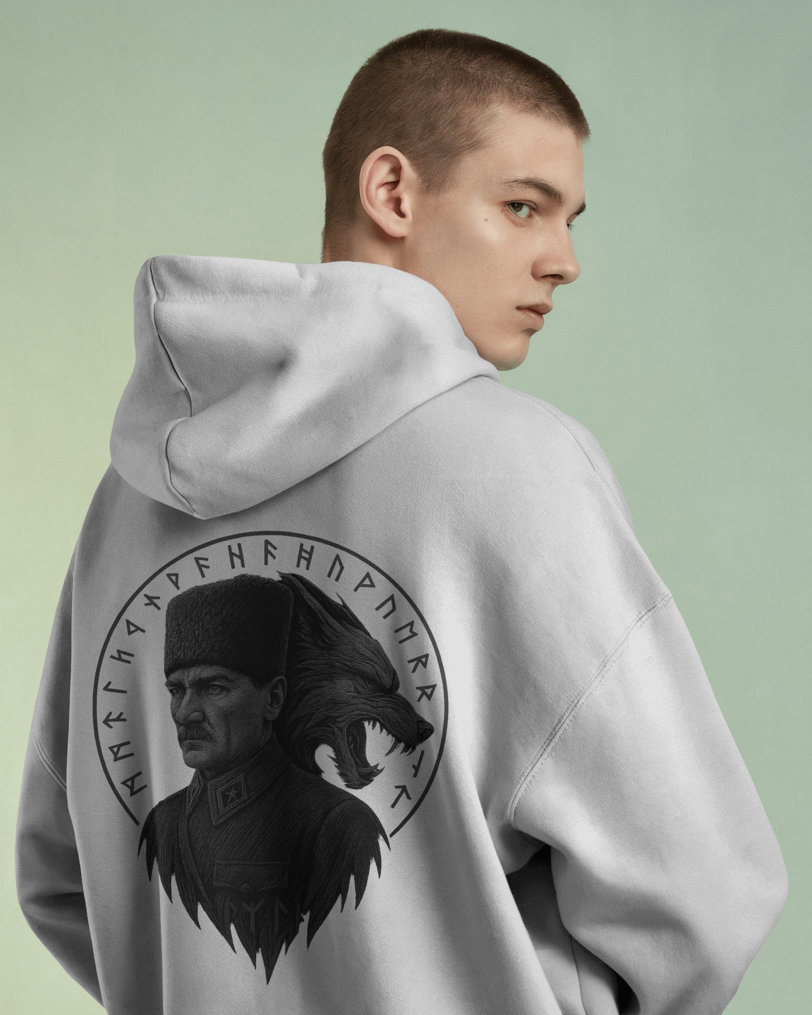 The Başkomutan - Unisex Oversize Hoodie