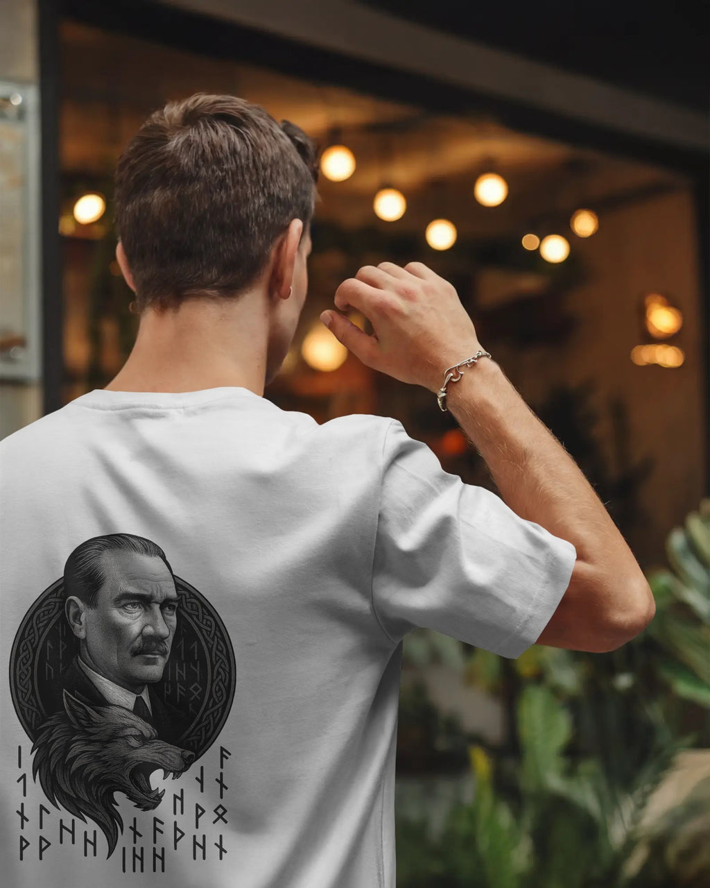 The Göktürk Ata - Unisex Oversize T-Shirt