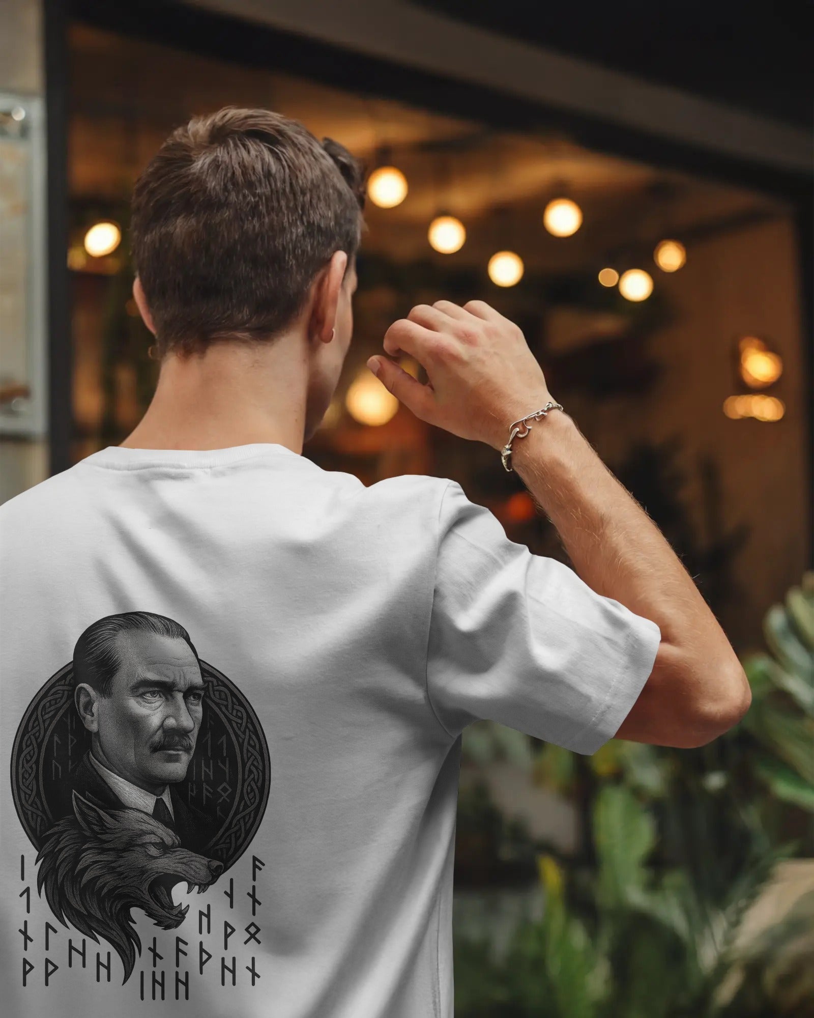 The Göktürk Ata - Unisex Oversize T-Shirt