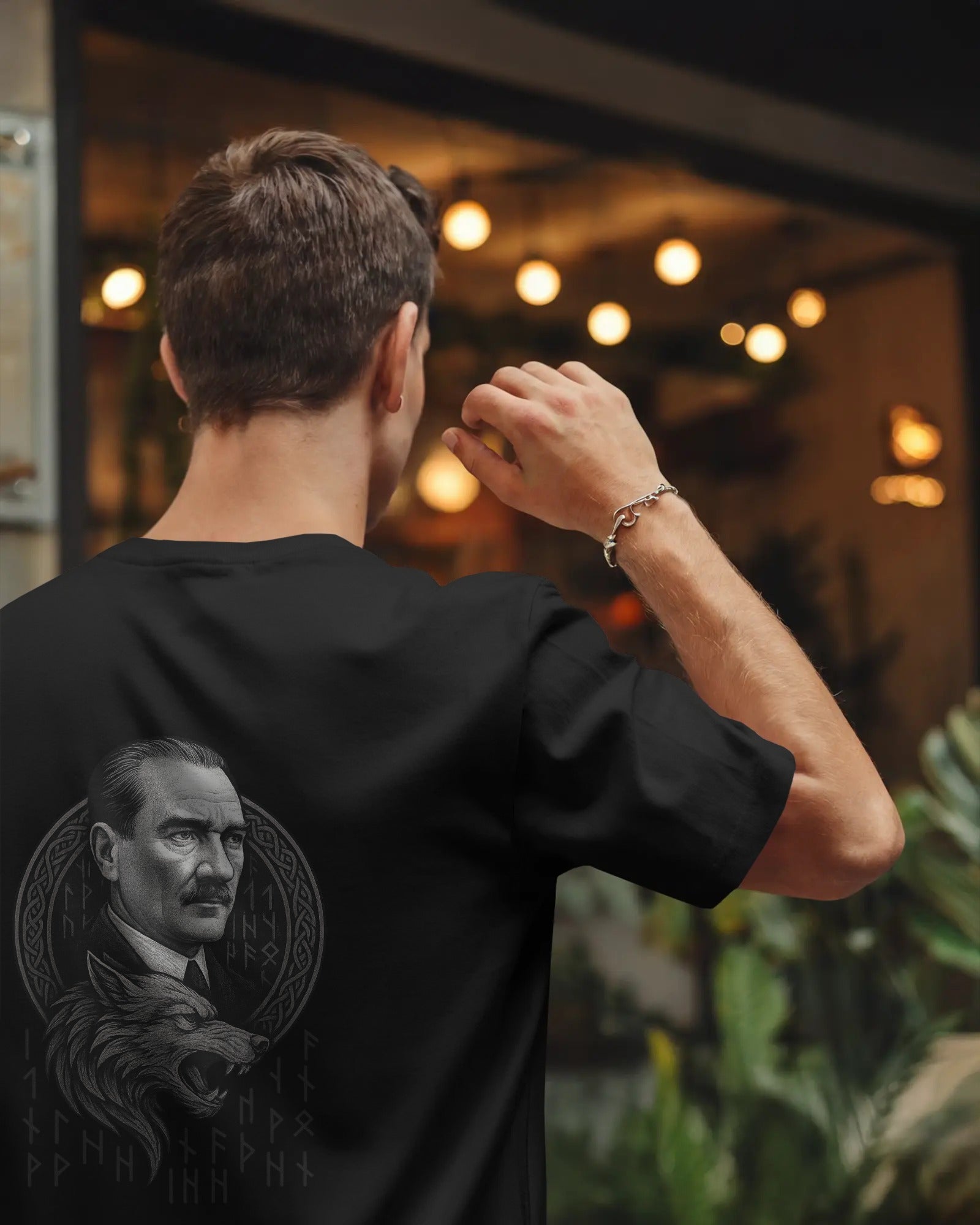 The Göktürk Ata - Unisex Oversize T-Shirt