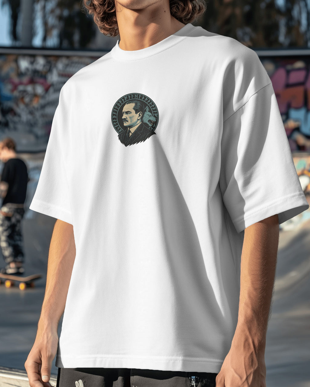The Bozkurt Ata - Unisex Oversize T-Shirt