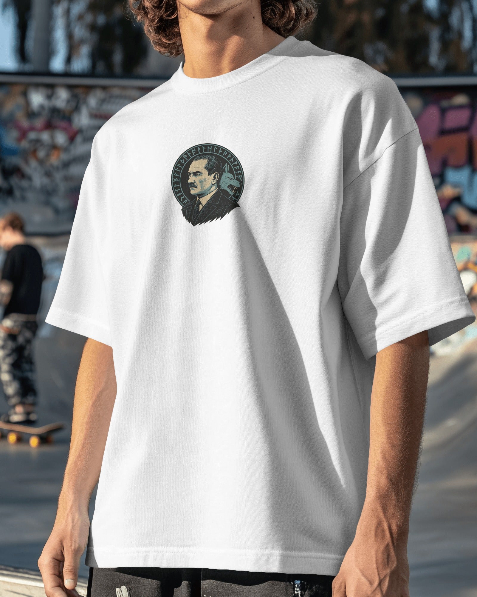 The Bozkurt Ata - Unisex Oversize T-Shirt