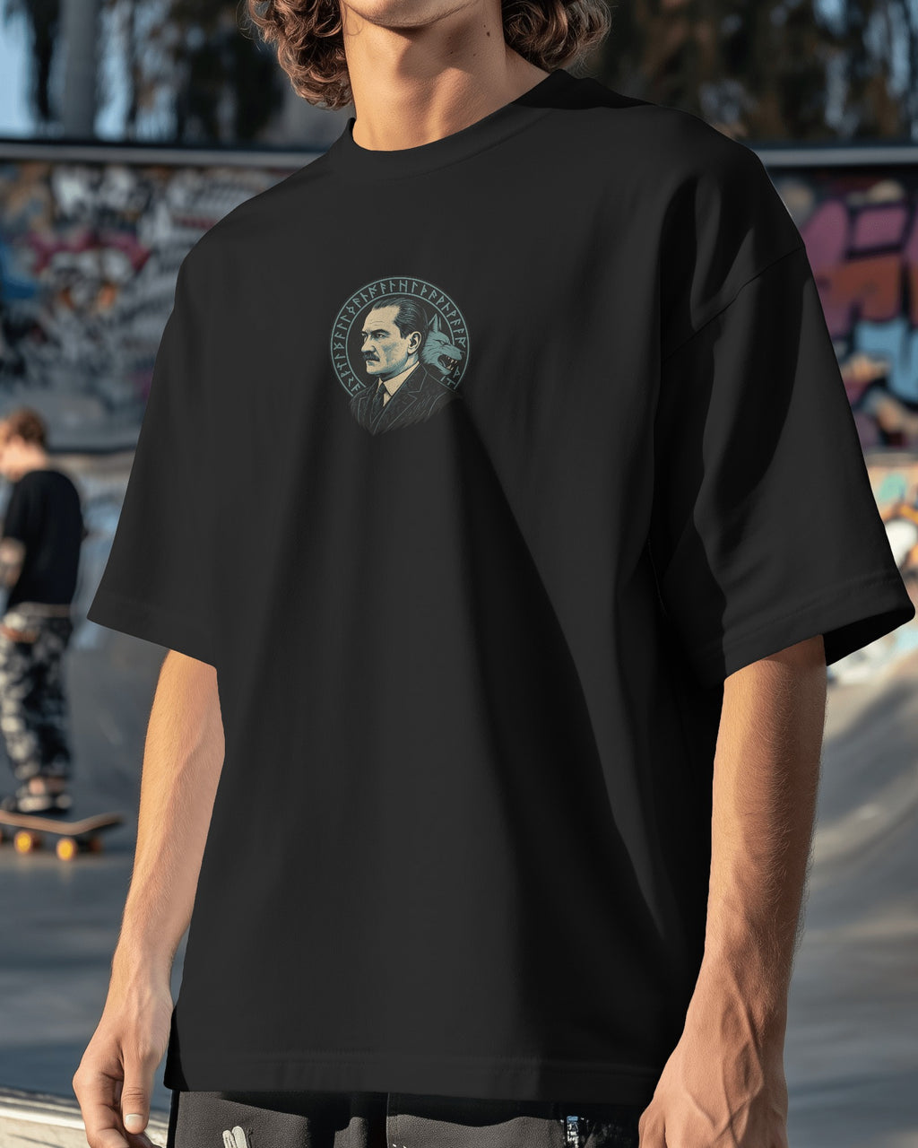 The Bozkurt Ata - Unisex Oversize T-Shirt