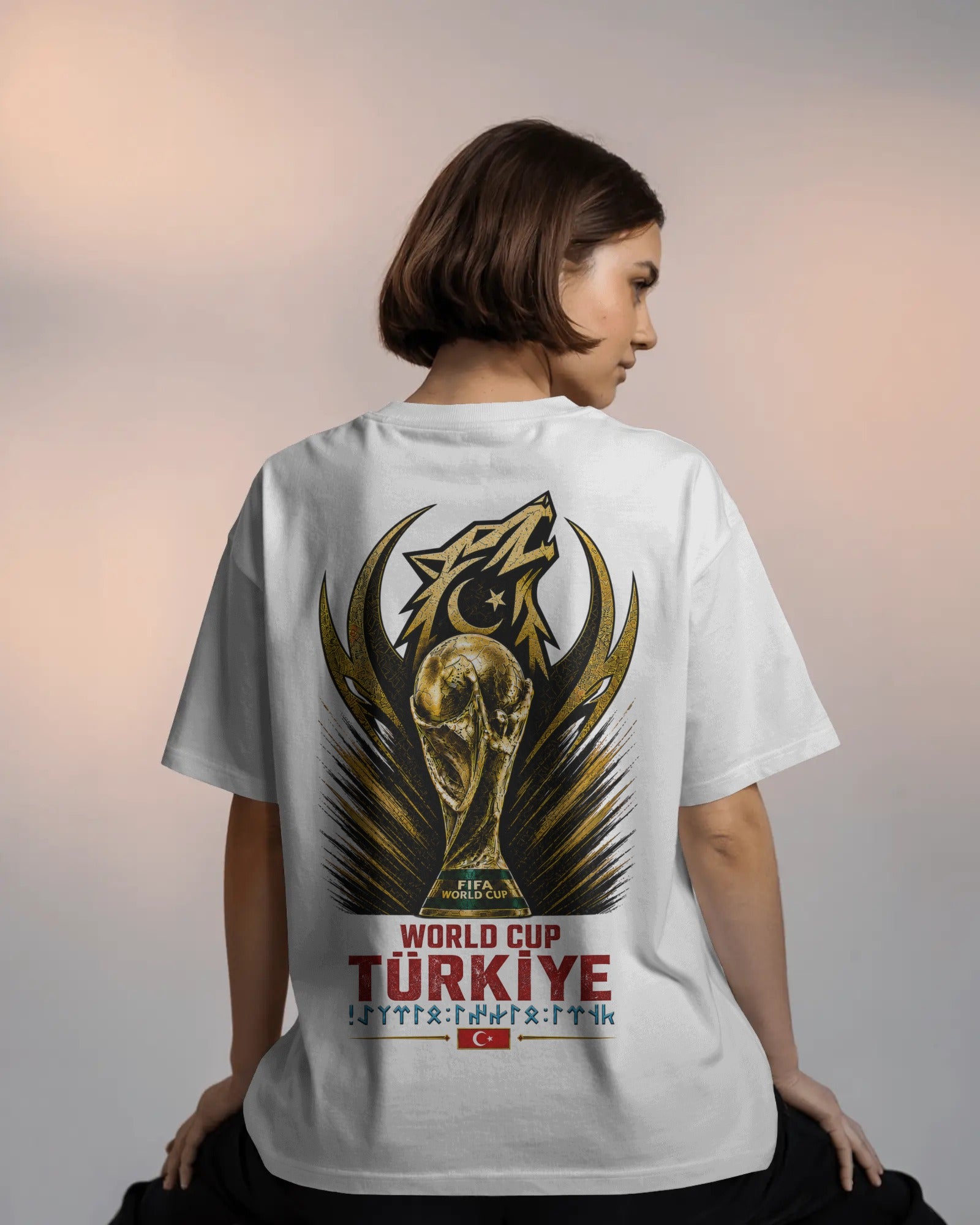 WORLD CUP : TÜRKİYE - Unisex Oversize T-Shirt