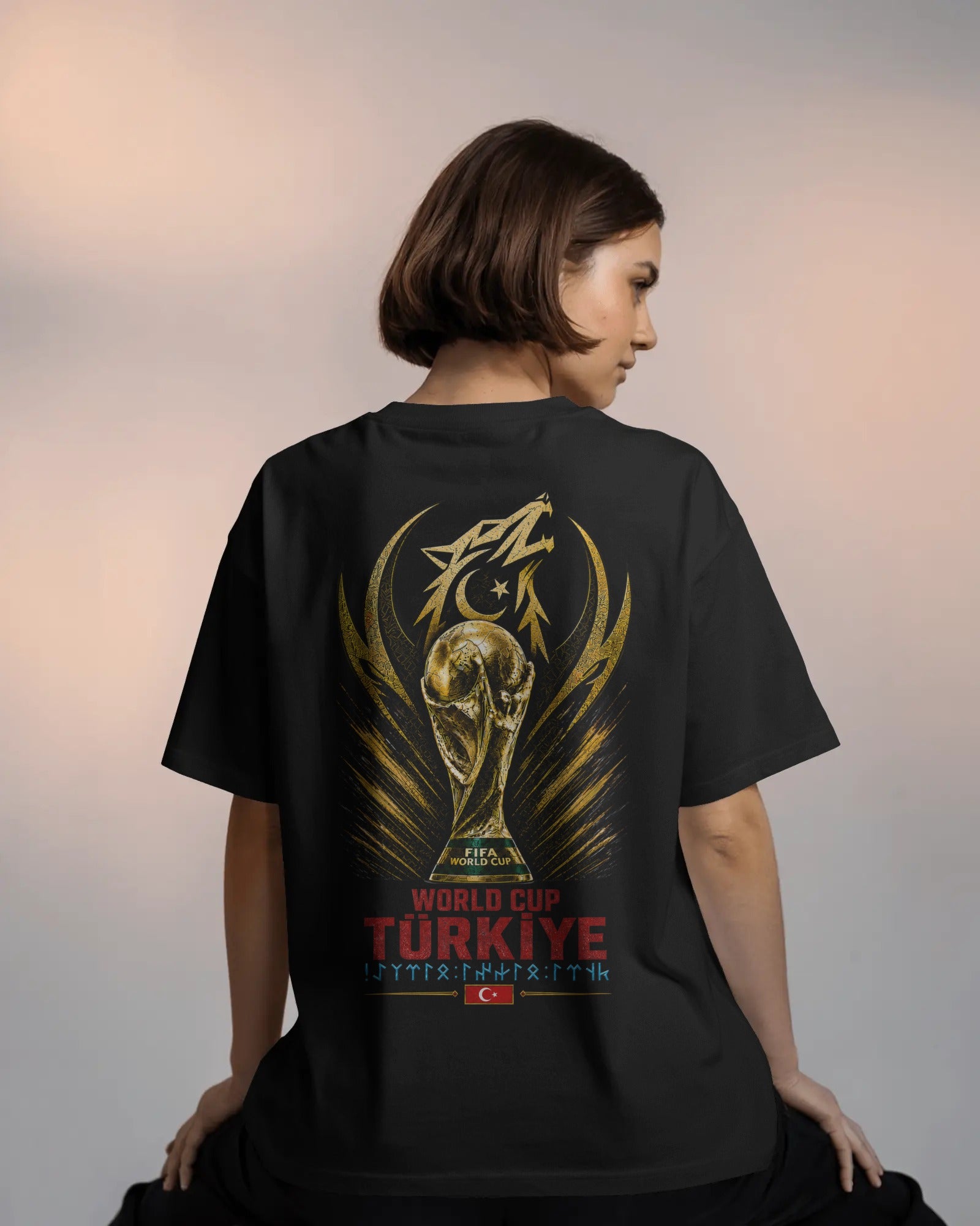 WORLD CUP : TÜRKİYE - Unisex Oversize T-Shirt