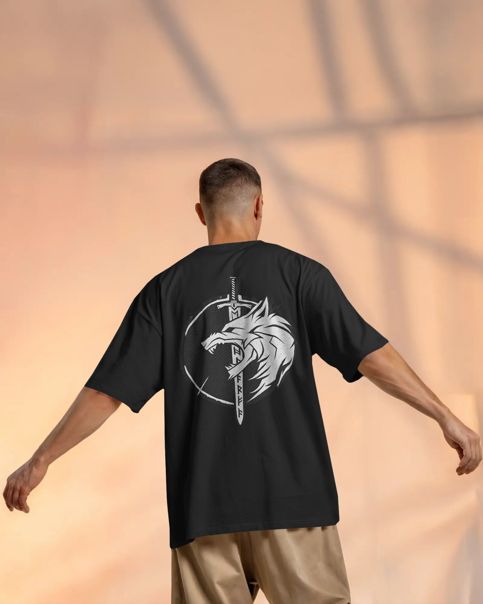 The Gökbörü - Unisex Oversize T-Shirt