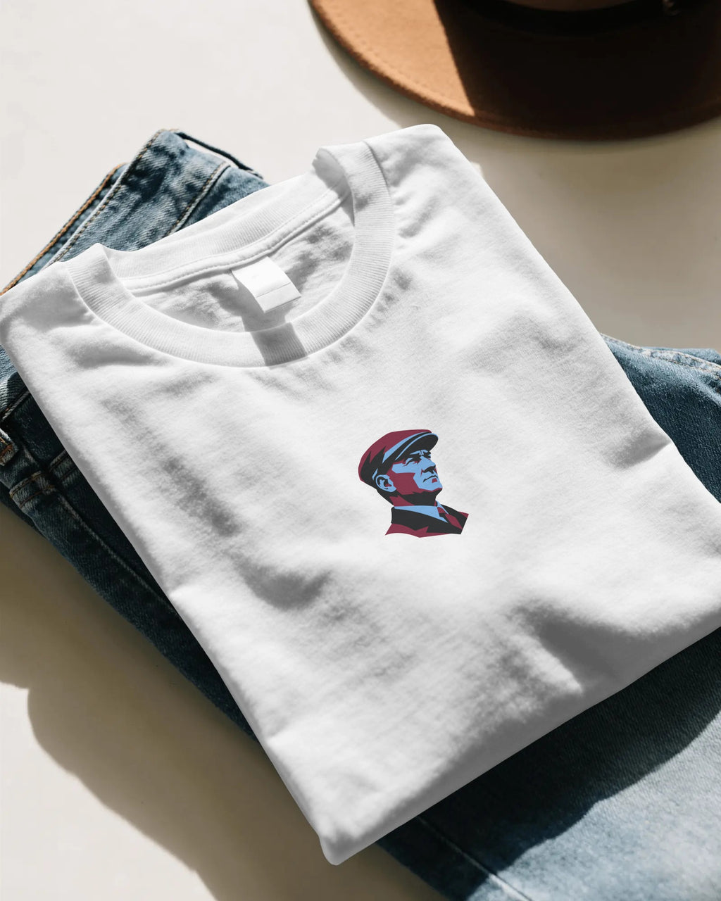 Bordo Mavi Miras - Unisex Oversize T-Shirt