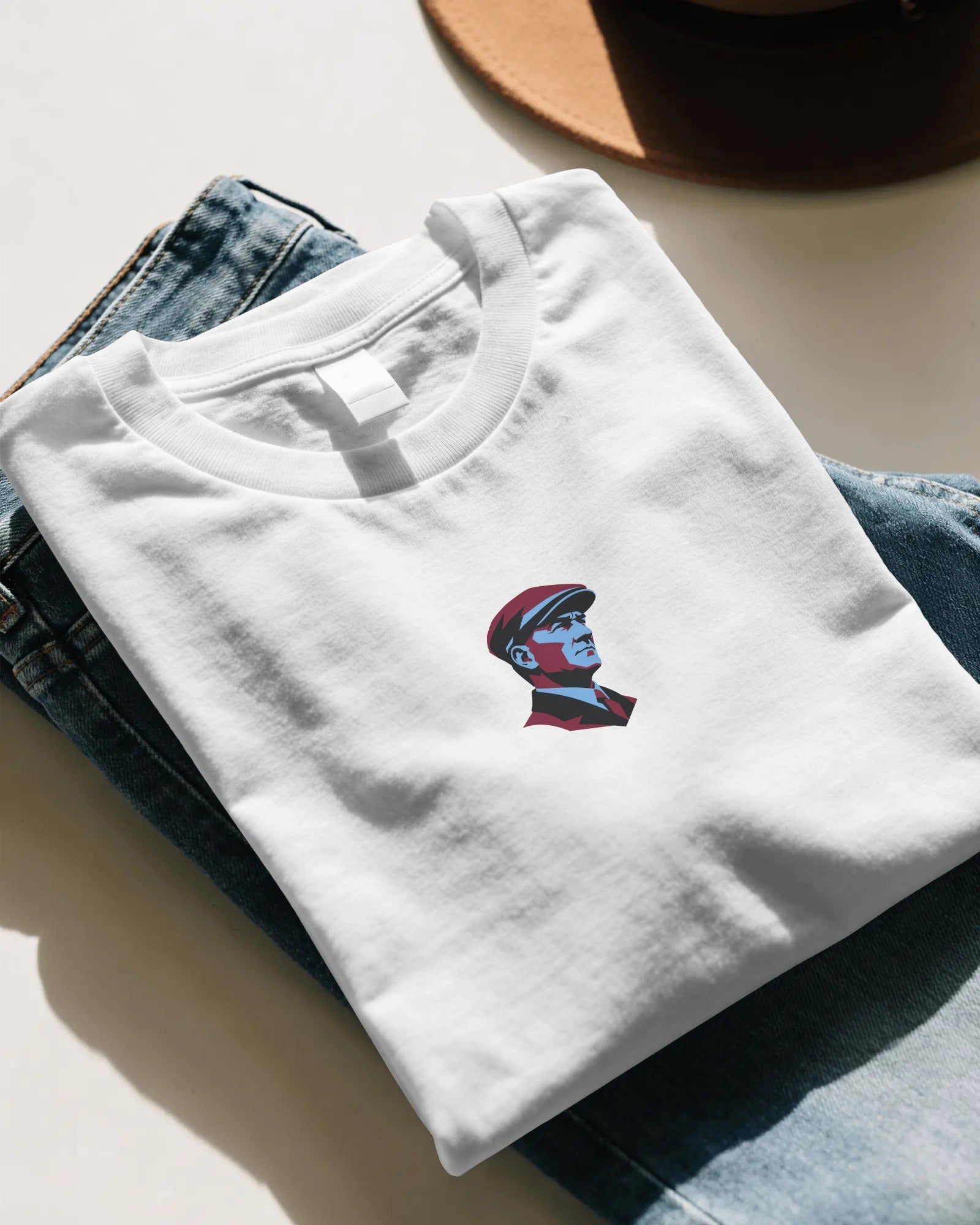 Bordo Mavi Miras - Unisex Oversize T-Shirt