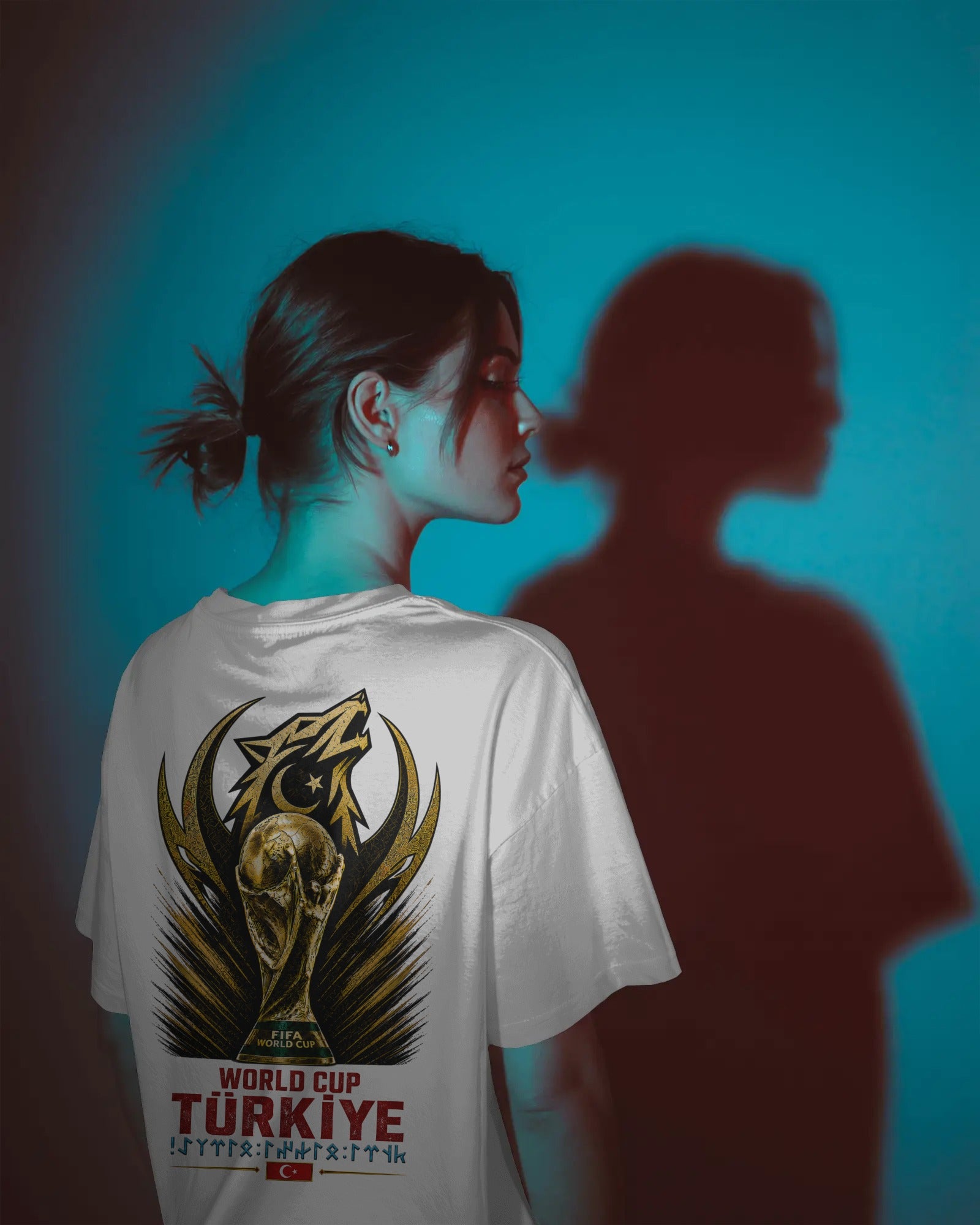 WORLD CUP : TÜRKİYE - Unisex Oversize T-Shirt