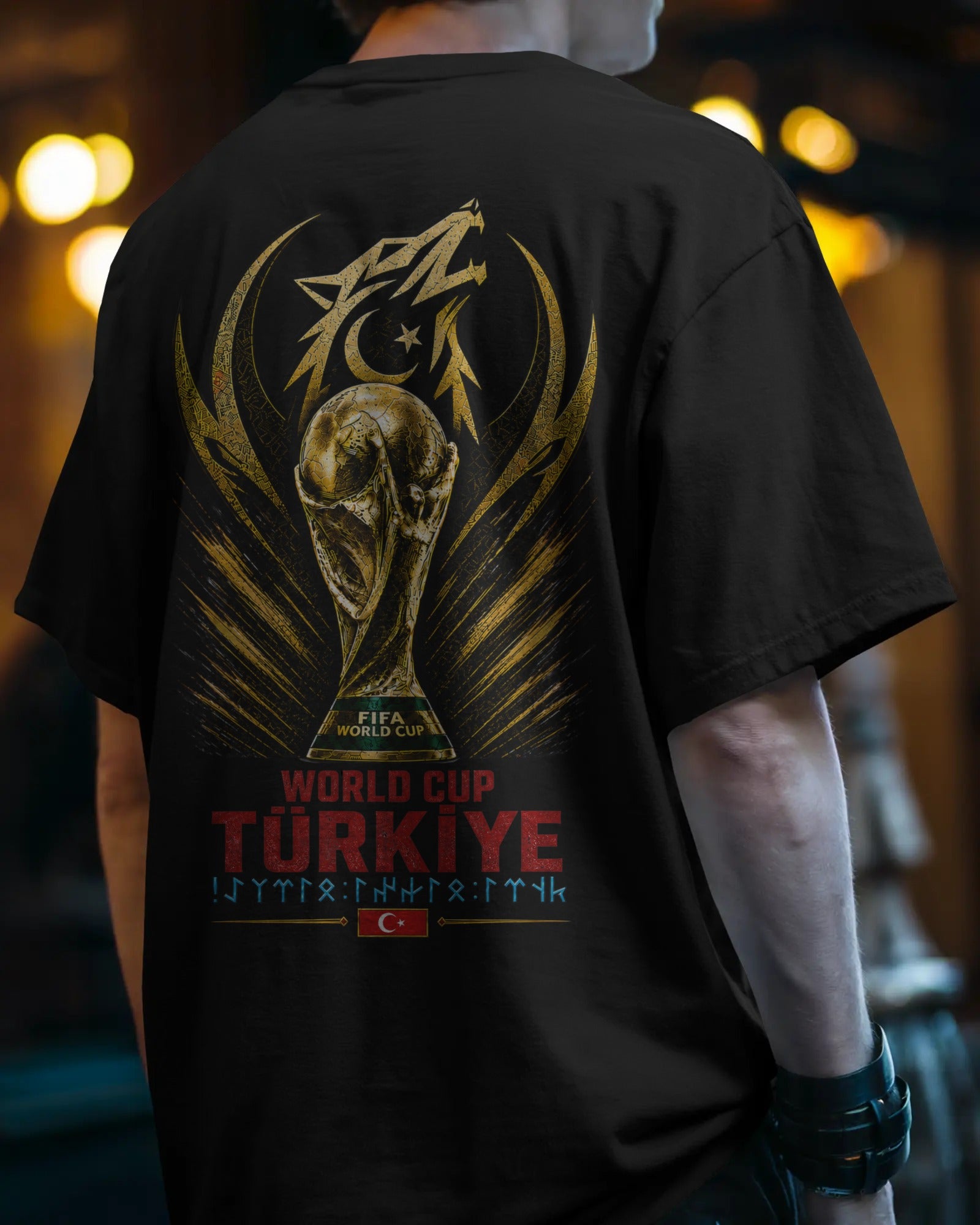WORLD CUP : TÜRKİYE - Unisex Oversize T-Shirt