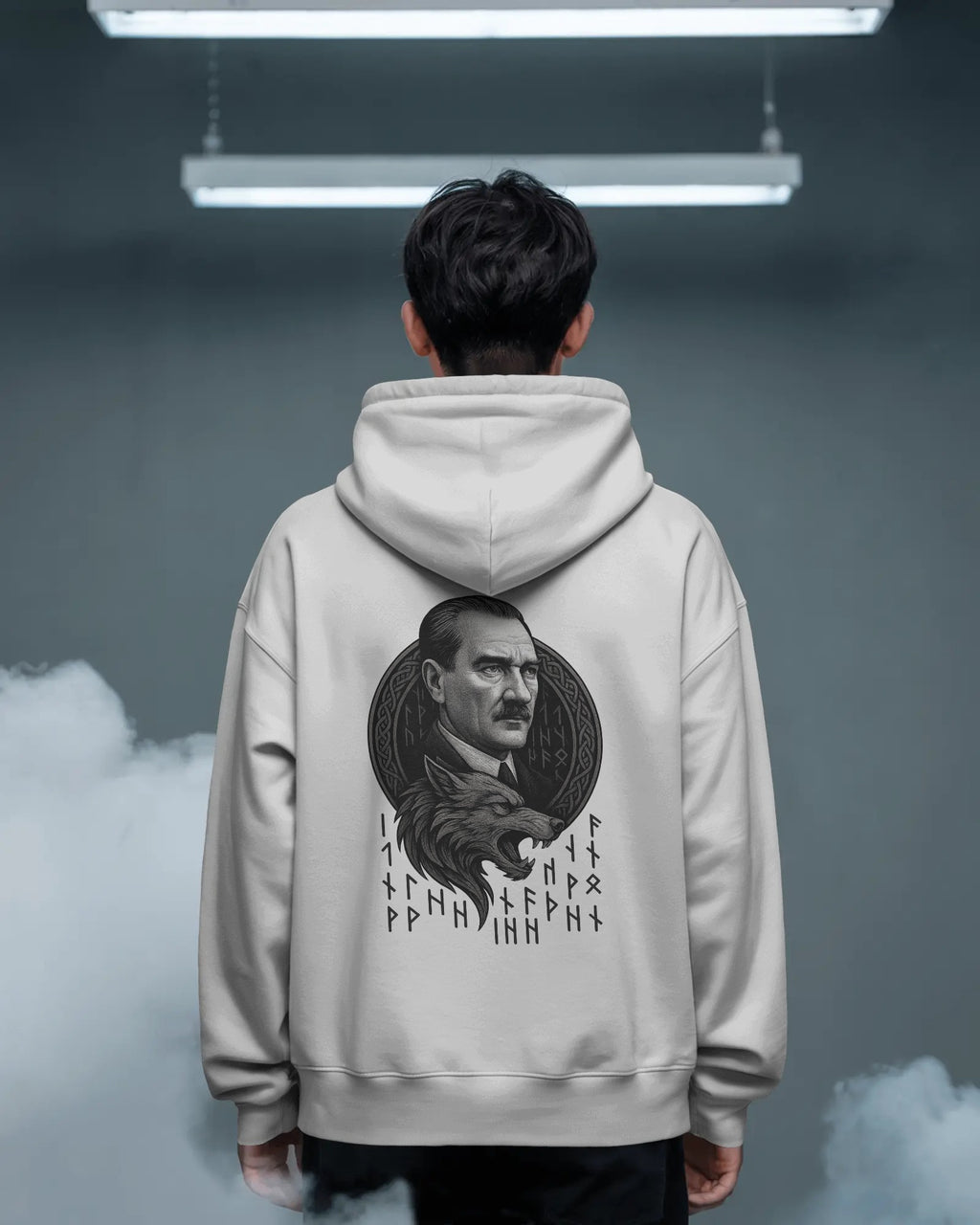 The Göktürk Ata - Unisex Oversize Hoodie