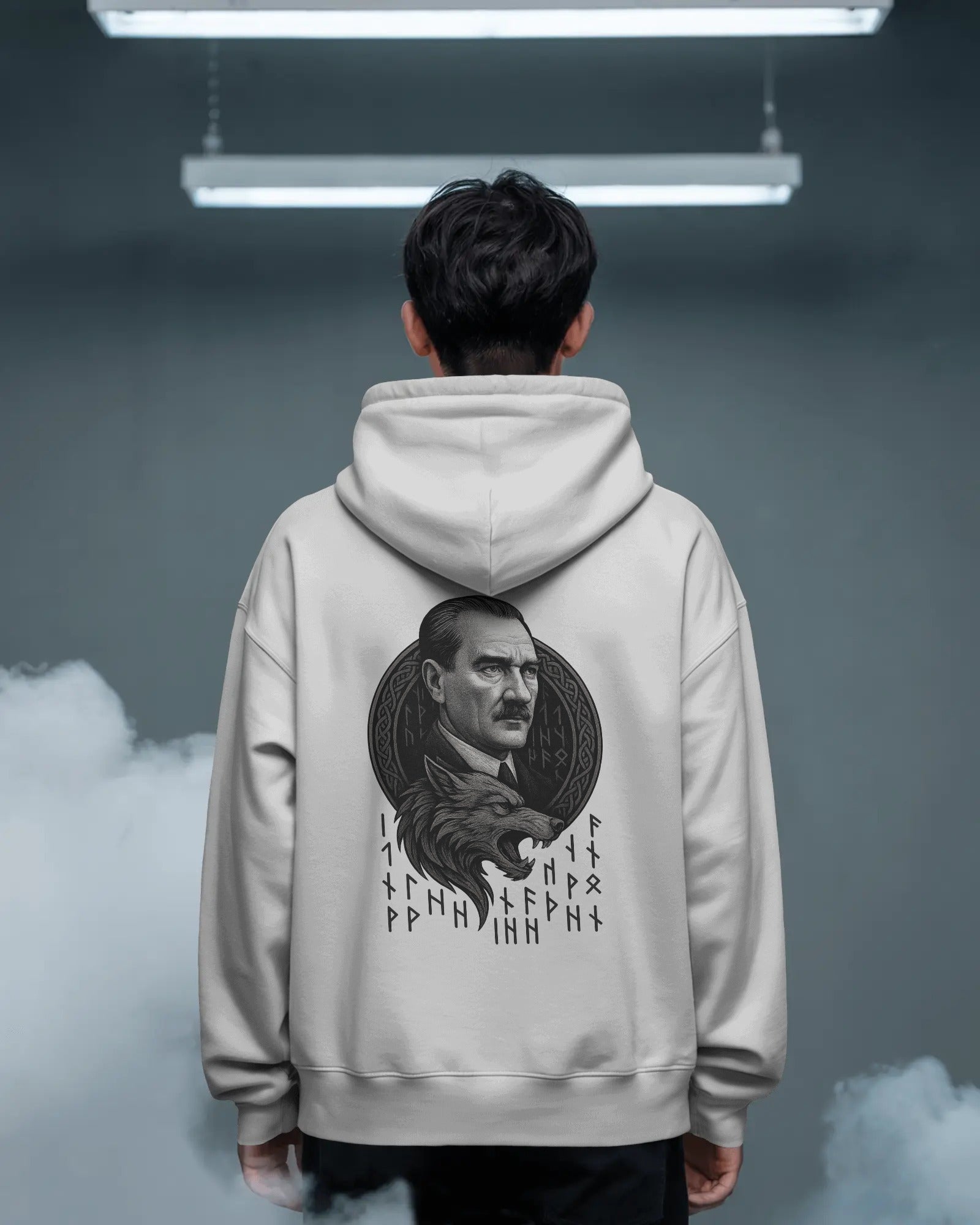 The Göktürk Ata - Unisex Oversize Hoodie